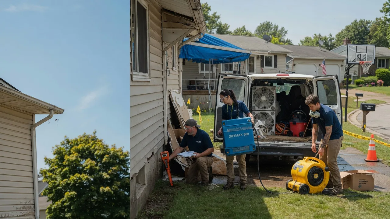 Ceiling Leak Cleanup in Worthington, IA near me